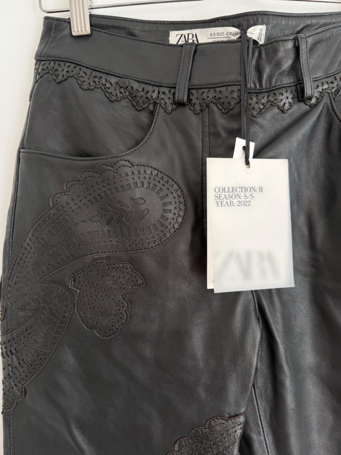 LIMITED EDITION LEATHER TROUSERS - Image 3