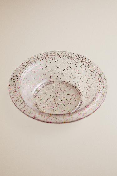 KIDS' TRITAN™ GLITTER BOWL - Transparent by Zara