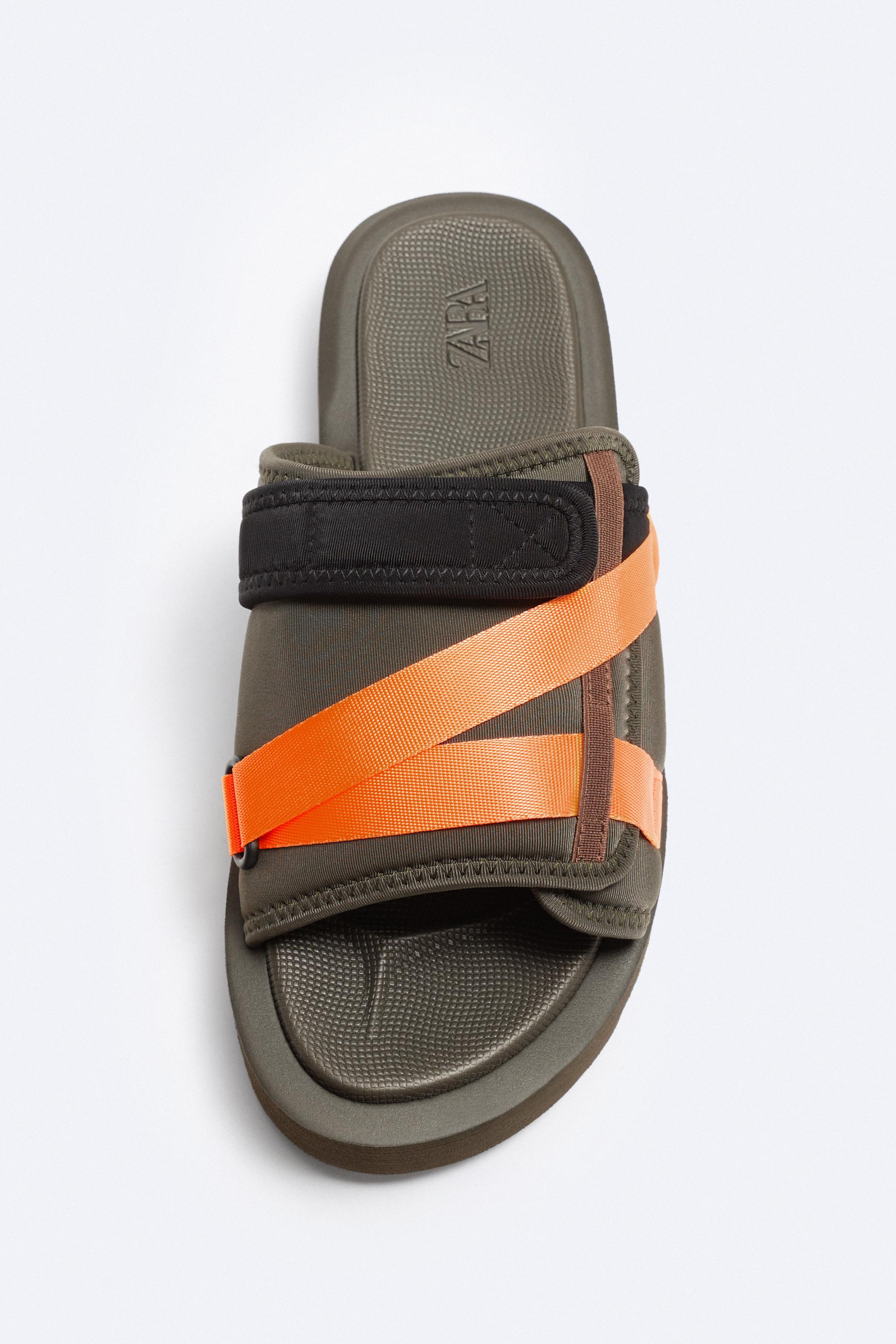 Zara discount slide sandals