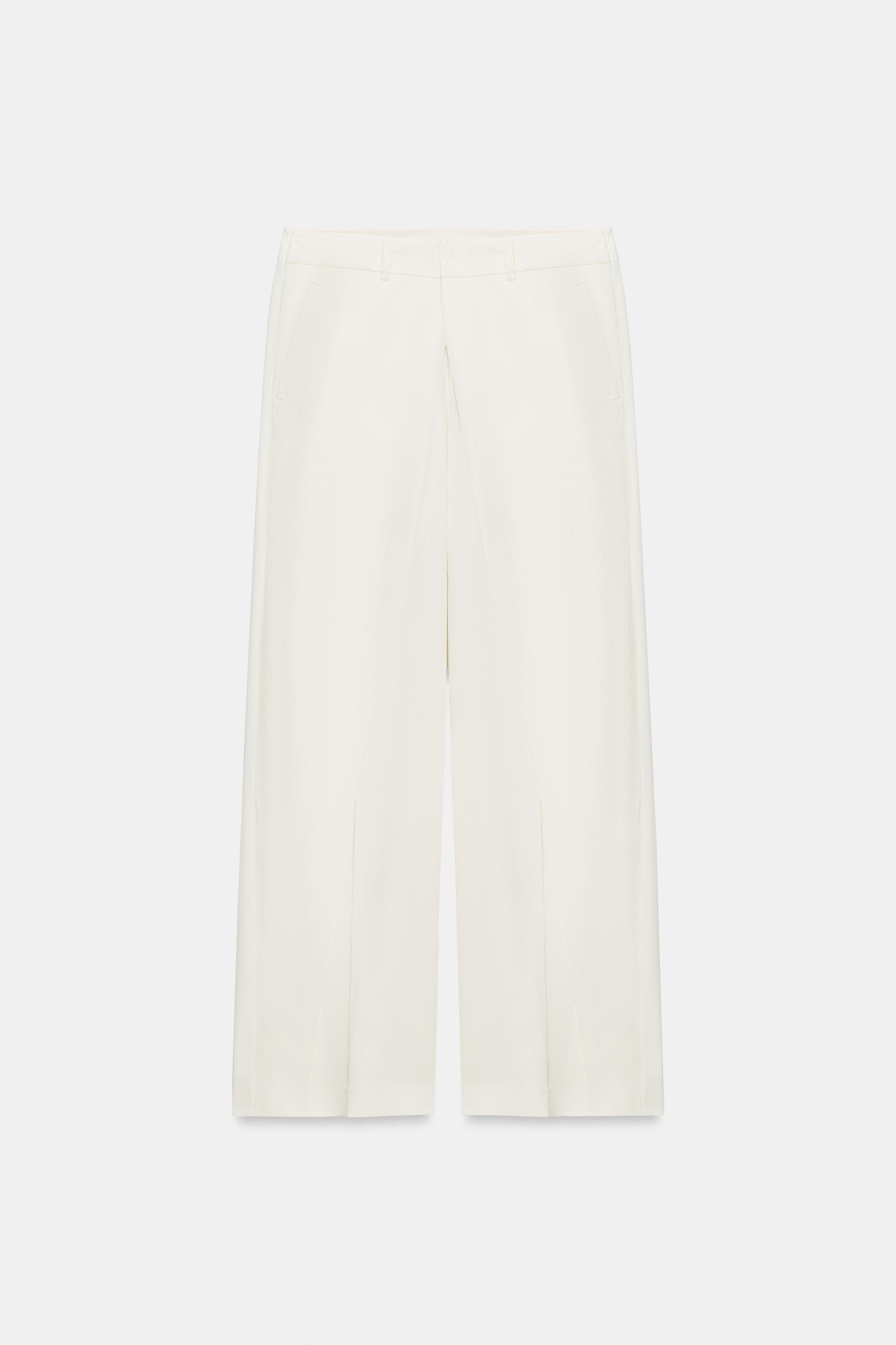 PANTALON À PLIS SUR LE DEVANT ZW COLLECTION