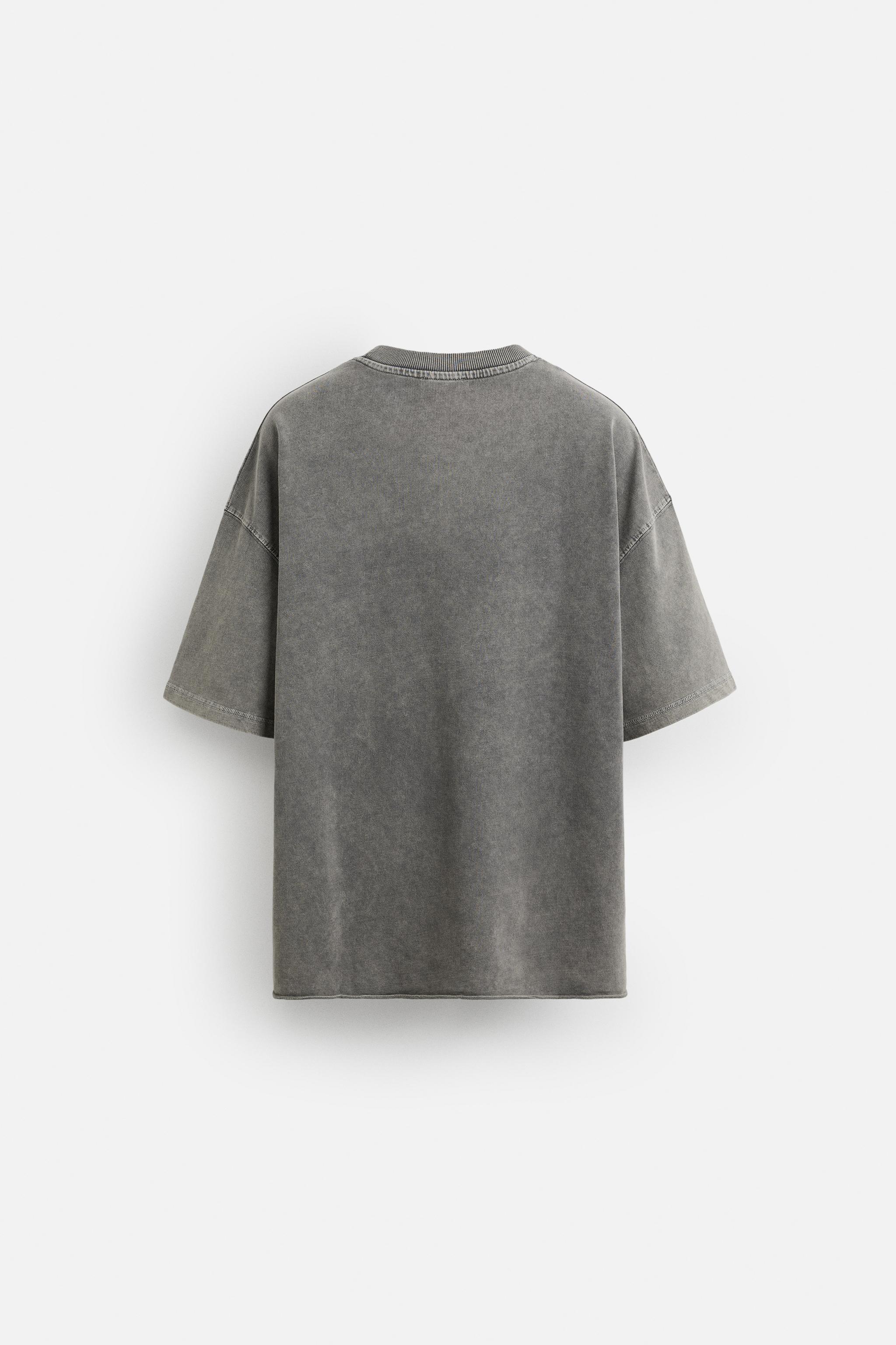 zara ユーズド加工入りスウェットシャツ ZARA ザラ ユーズド加工入りスウェットシャツ M-L - メルカリ
