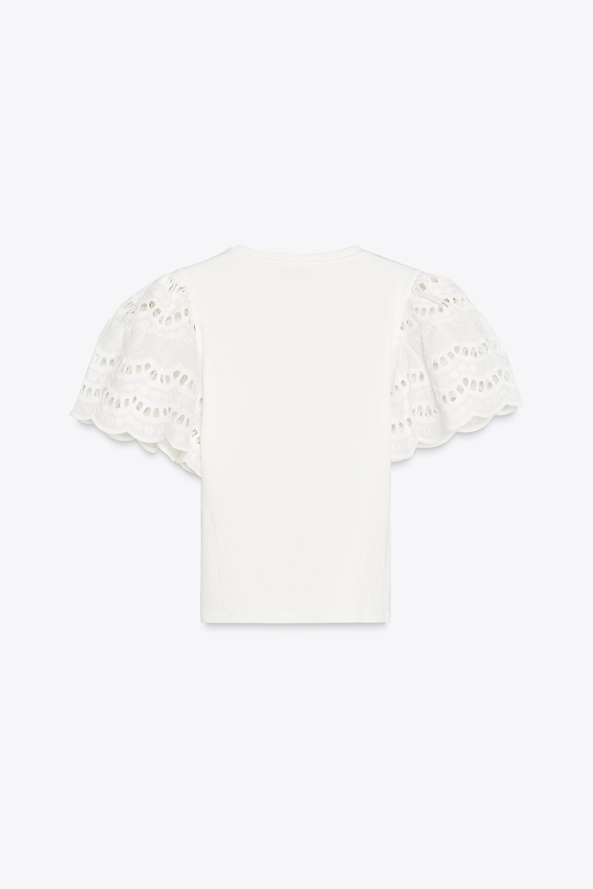 ZARA スリーブエンブロイダリー タンクトップ 1058/159 01058159250-e2.jpg?ts=