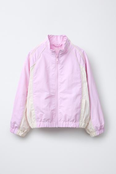 REGNJAKKE I BLONDE - rosa fra Zara - Billede 0
