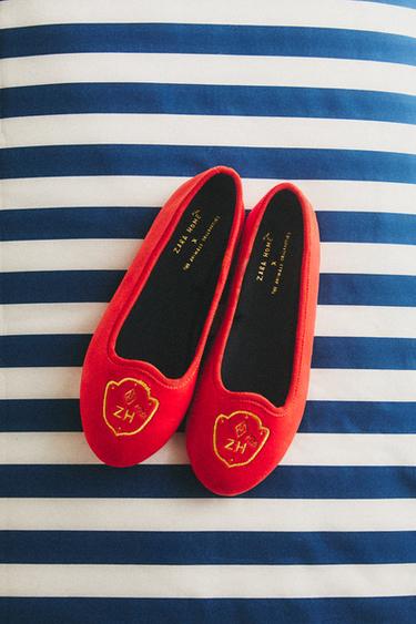 KIDS' THE ANIMALS OBSERVATORY VELVET SLIPPERS - Red by Zara - Image 5