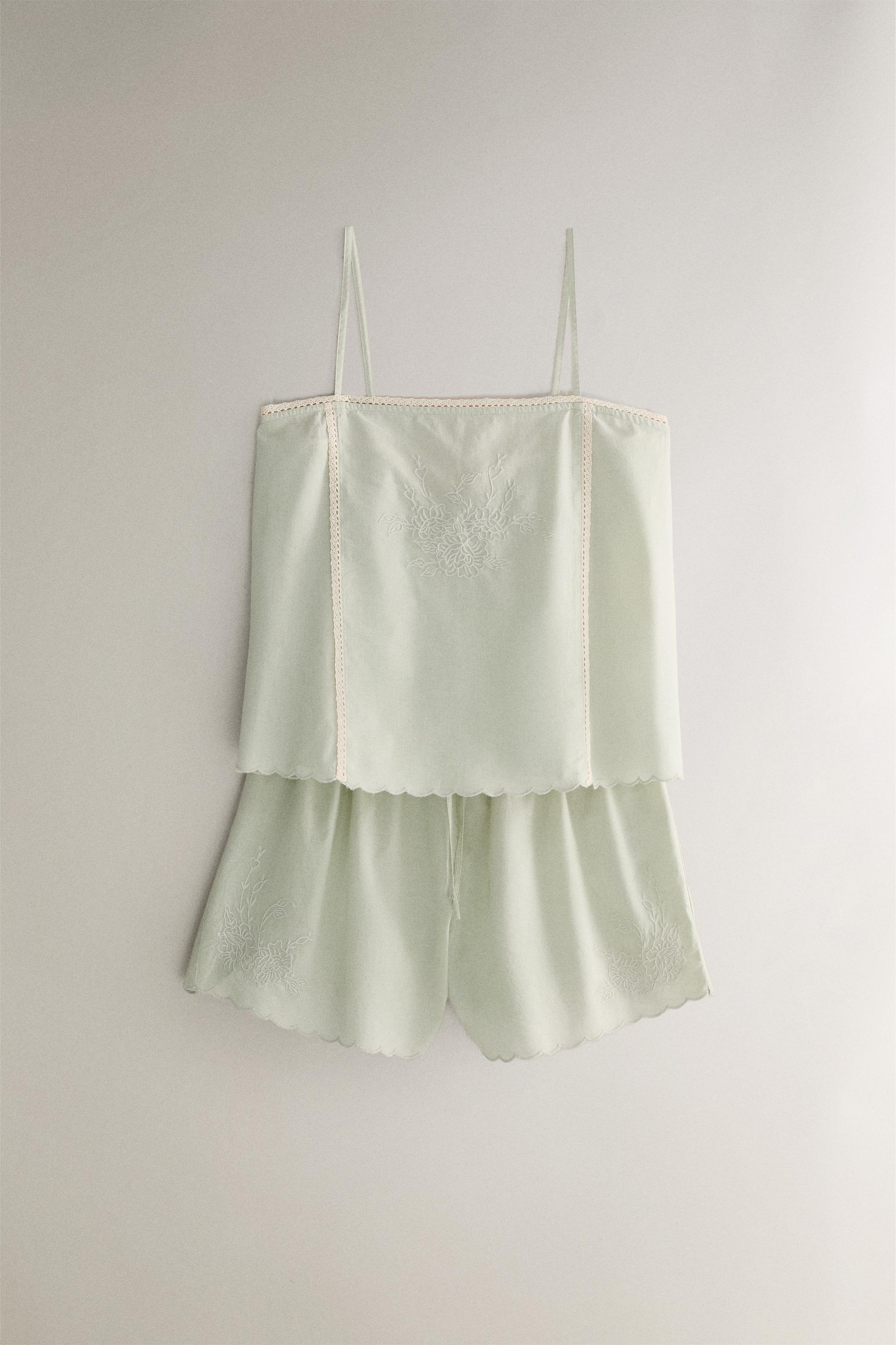 COTTON TOP WITH EMBROIDERY