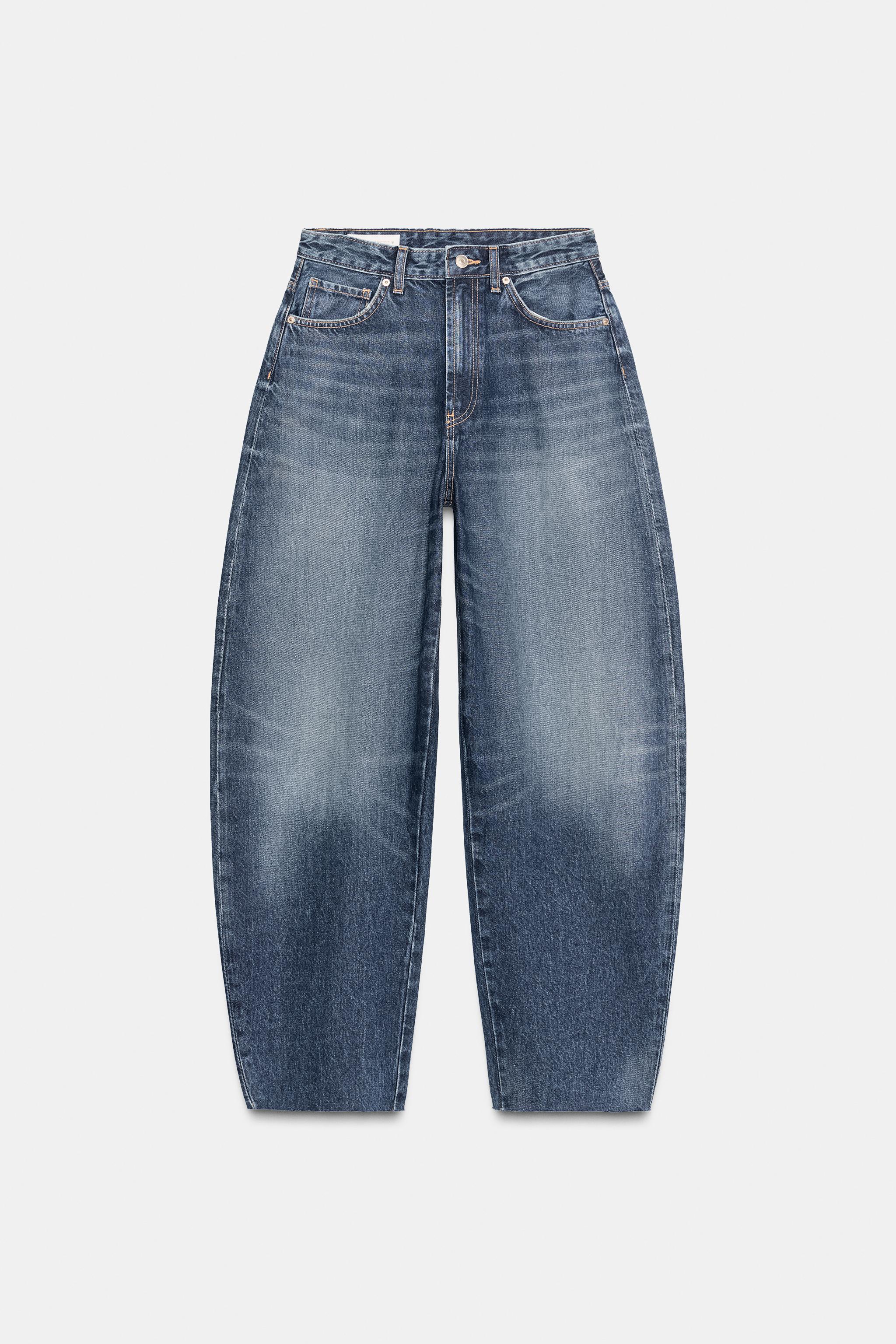 JEANS TRF BARREL TAILLE HAUTE