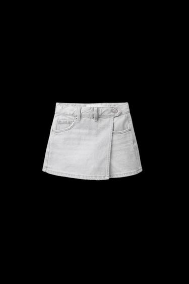 DENIM-HOSENROCK - Hellgrau von Zara - Bild 0