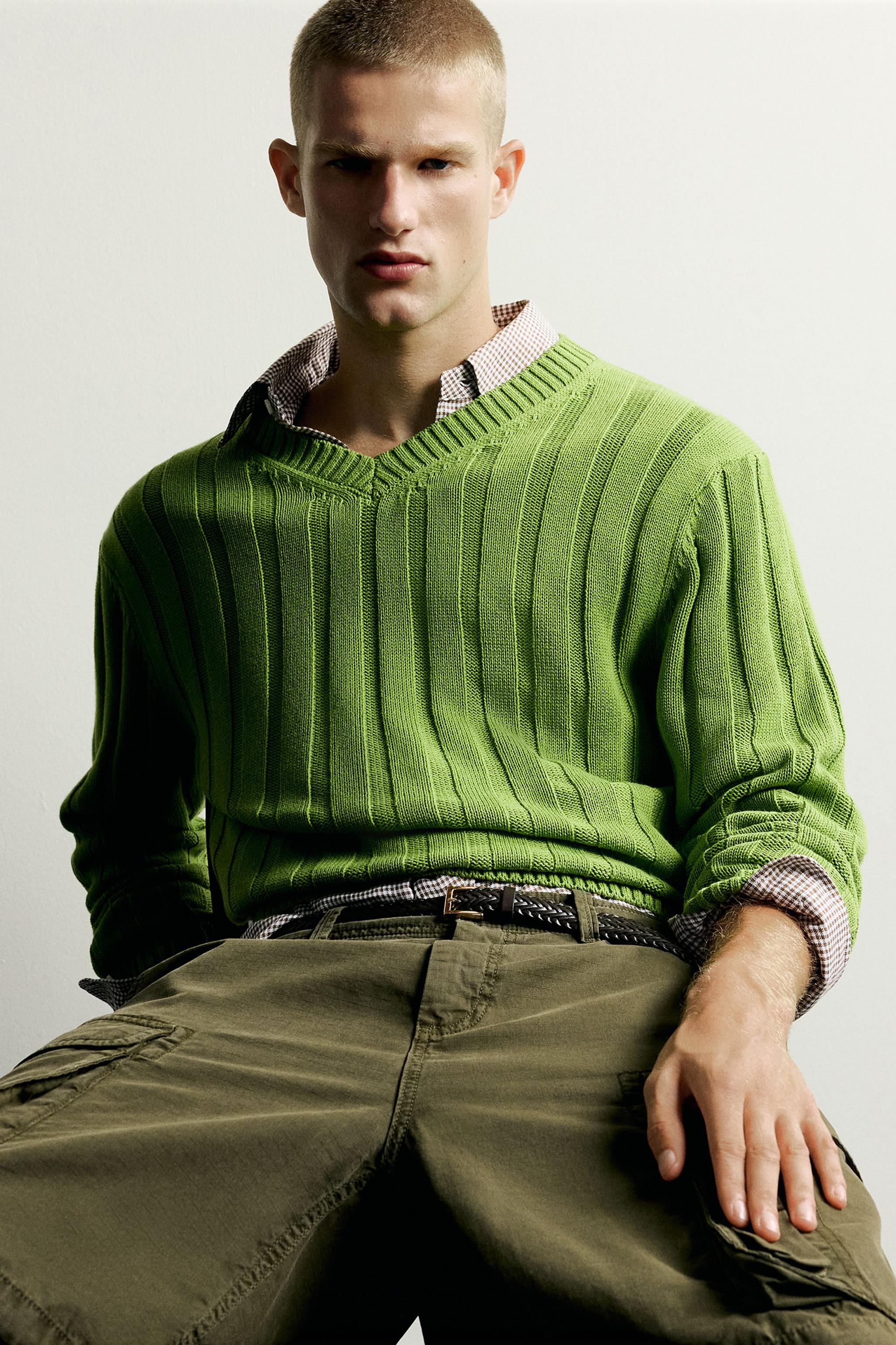 PULL RELAXED FIT CANNELÉ