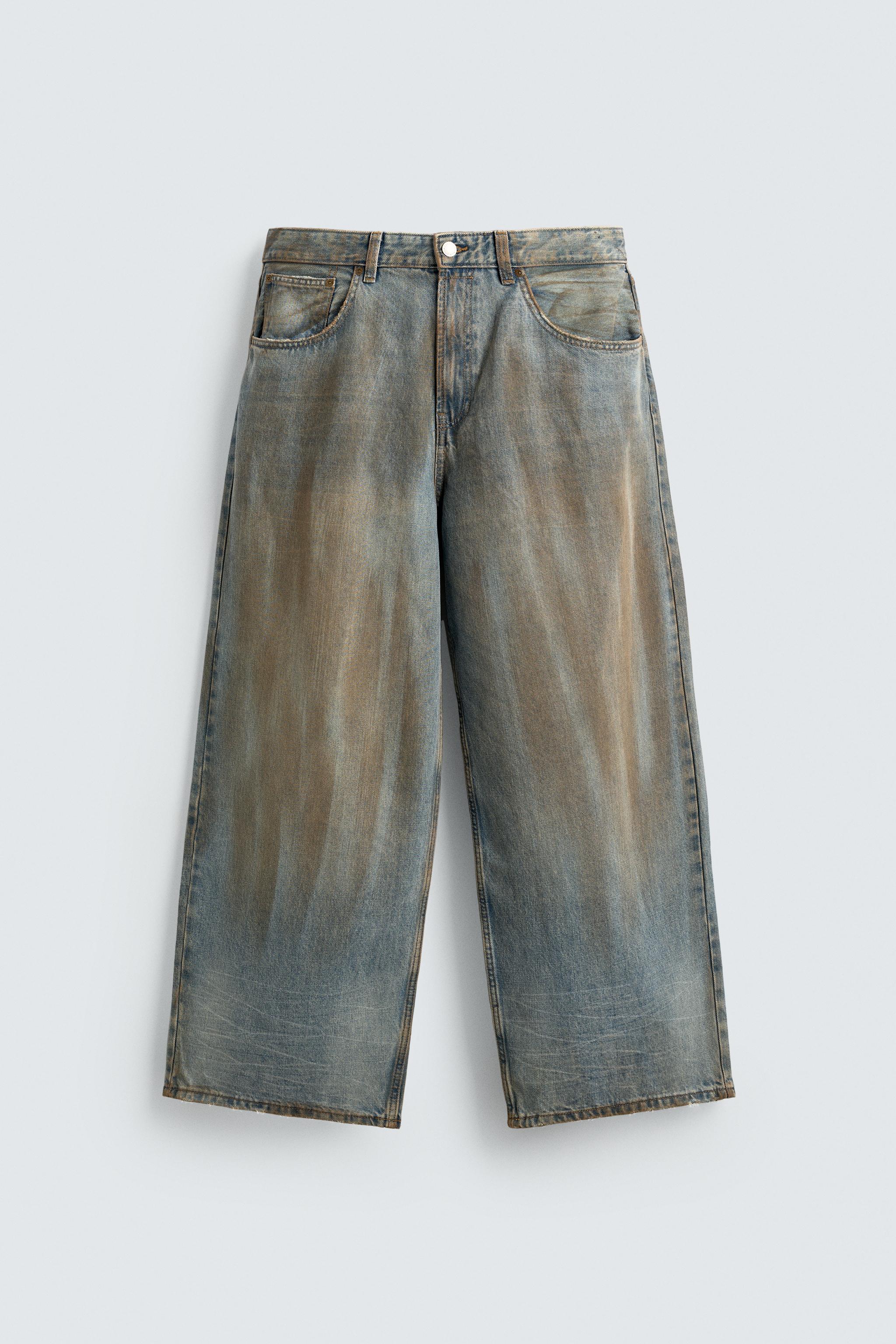 VINTAGE WASH BAGGY FIT JEANS