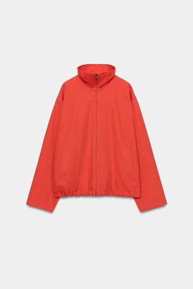 FRUIT OF THE LOOM™ STAND-COLLAR JACKET — Red 2