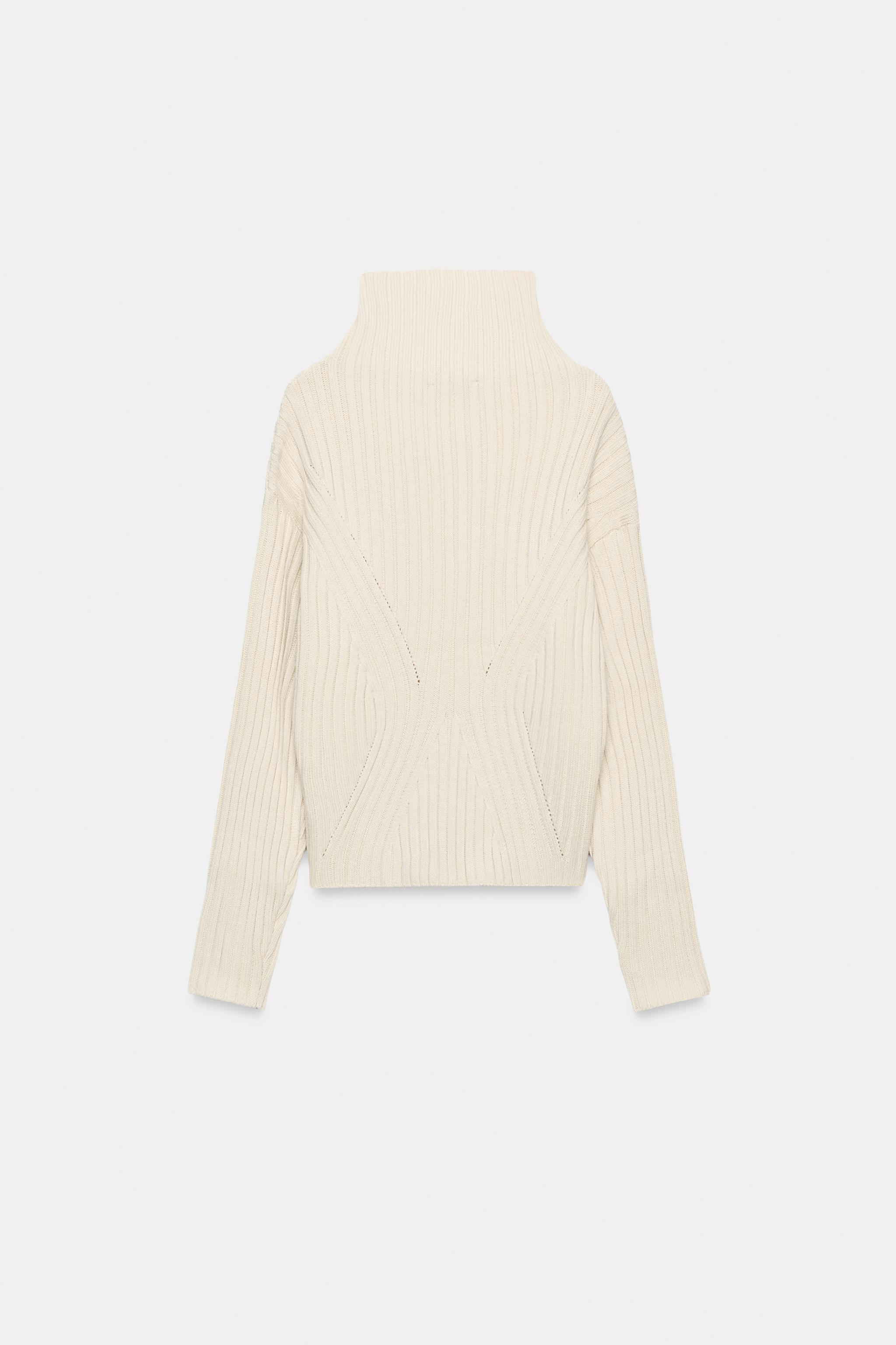 RIBBED KNIT JUMPER