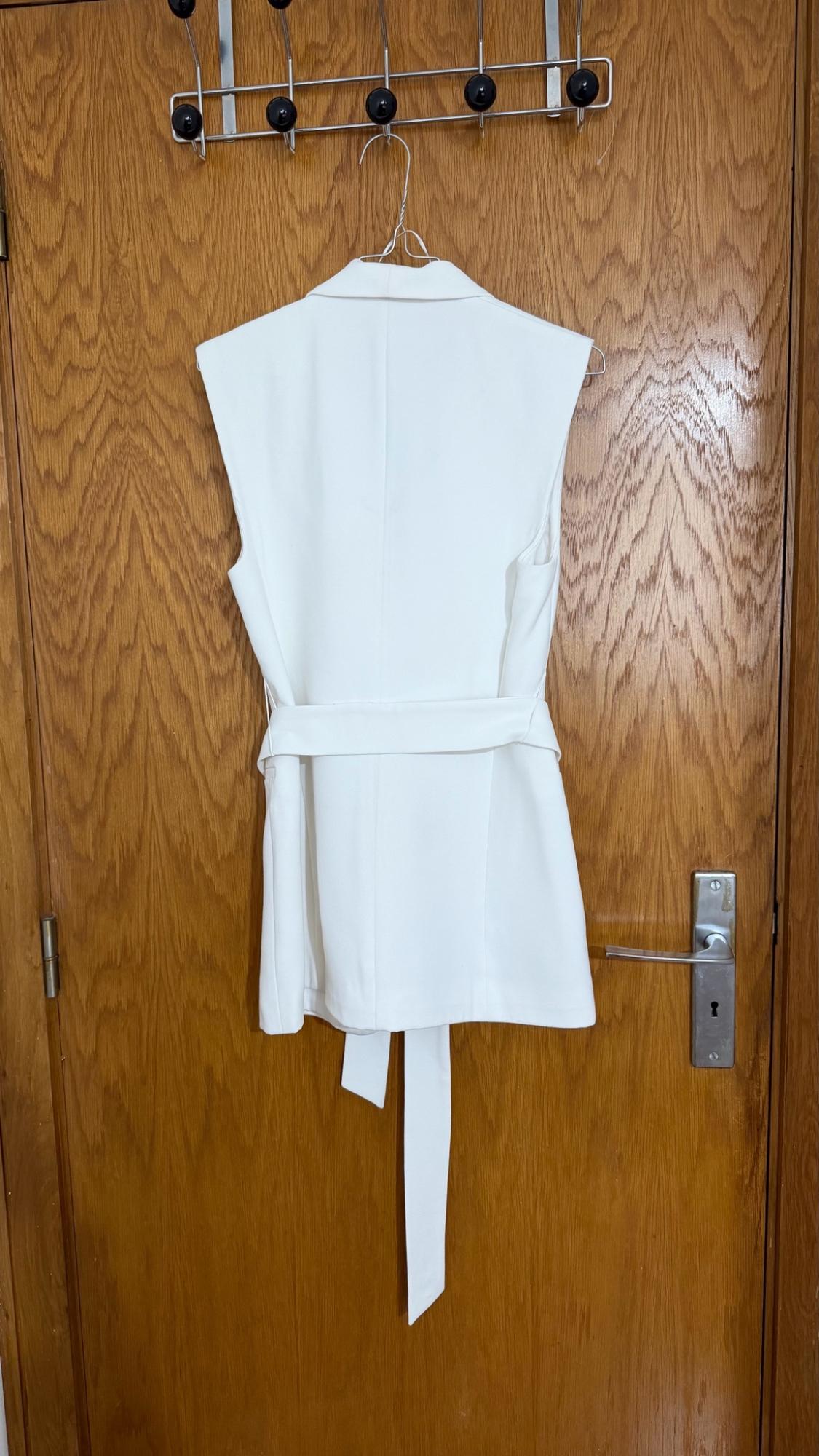 ZW COLLECTION WAISTCOAT WITH TUXEDO-STYLE COLLAR - Image 4