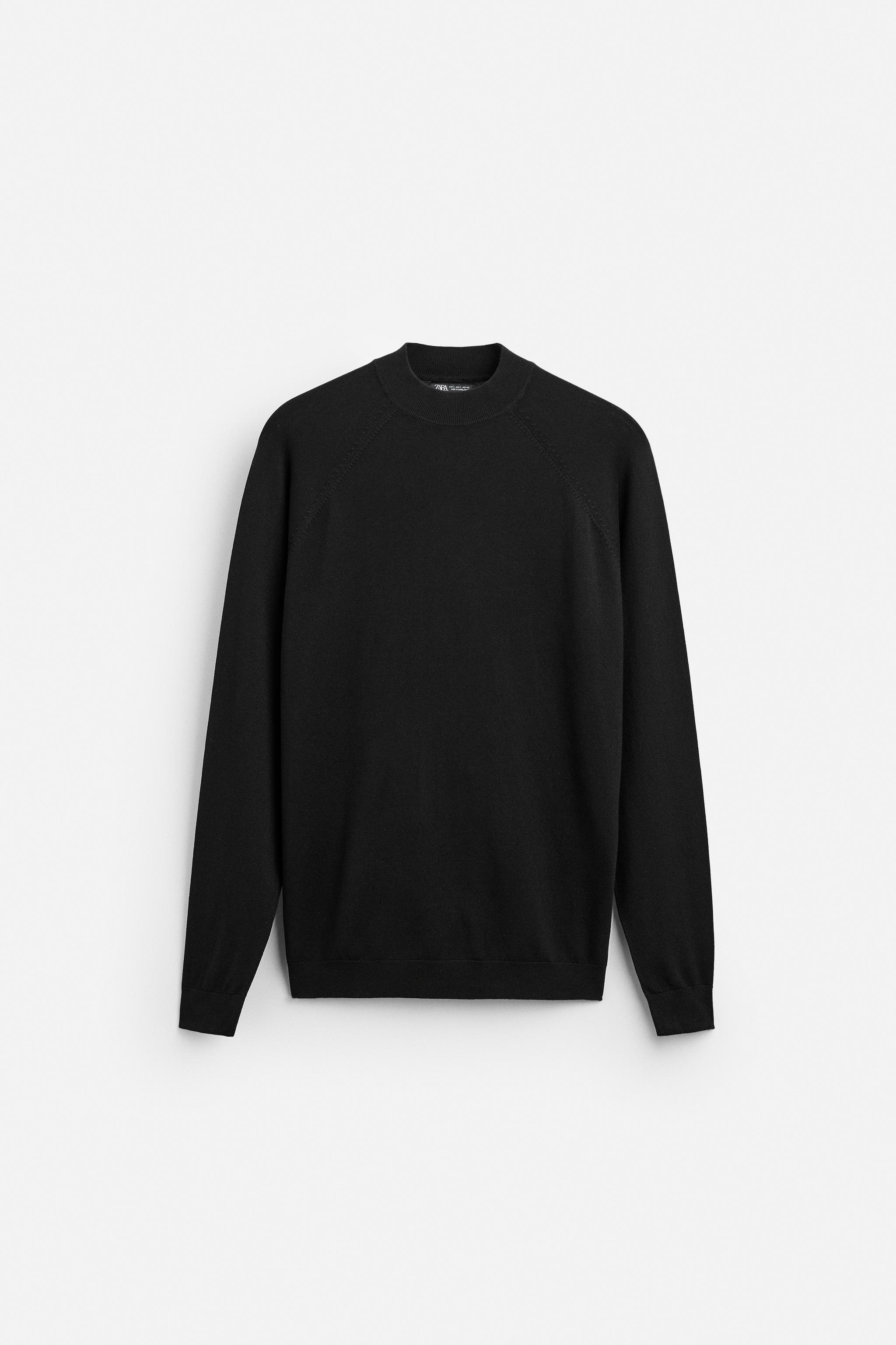 Suéter Cálido De Cuello Alto Para Hombre, Jerseys De Punto Ajustados Suéter Cálido De Cuello Alto Para Hombre, Jerseys De Punto Ajustados