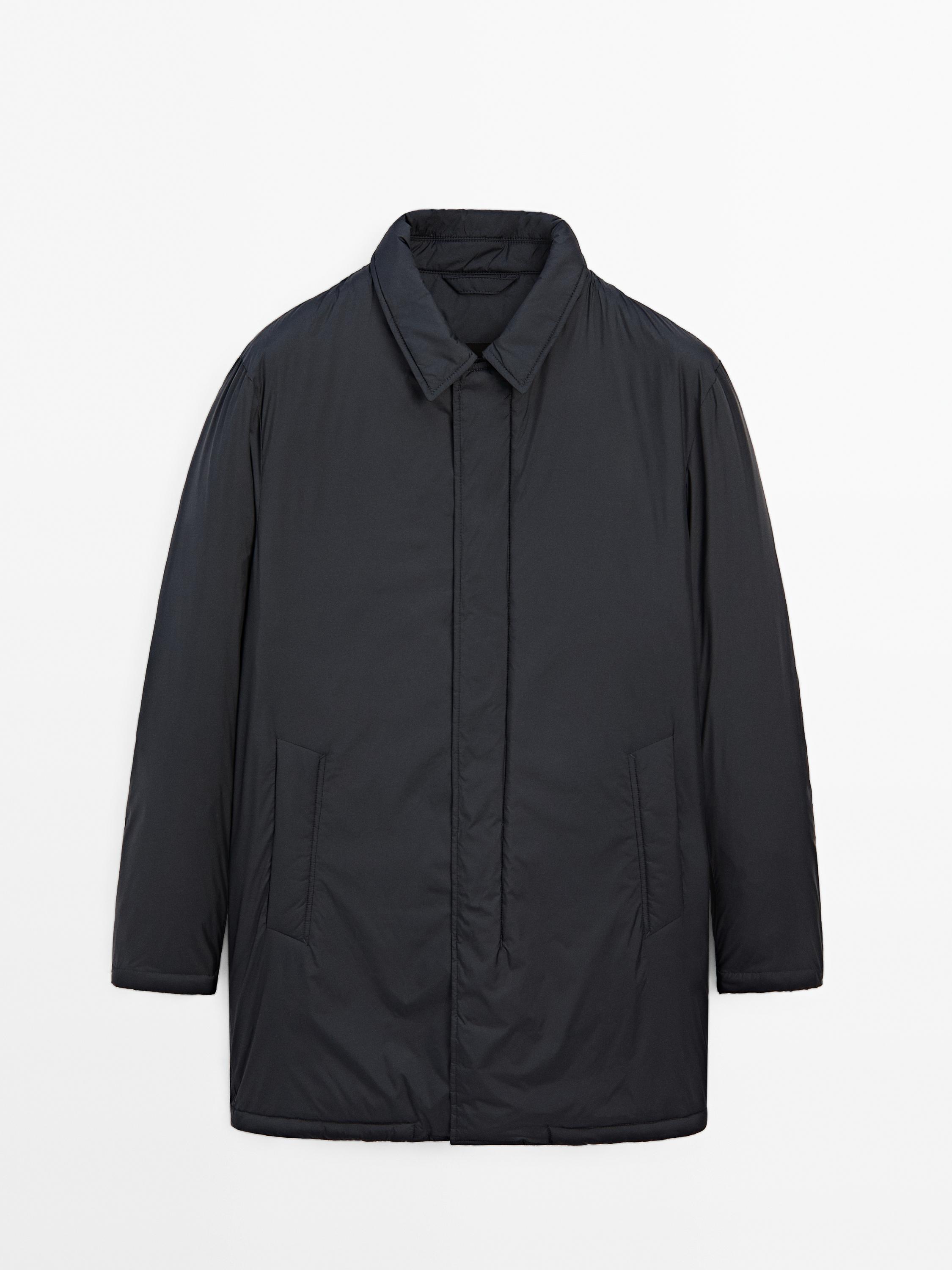 Ultra-lightweight water-repellent down blend parka