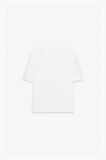 KURZES STRICKOBERTEIL - Mittelbeige von Zara