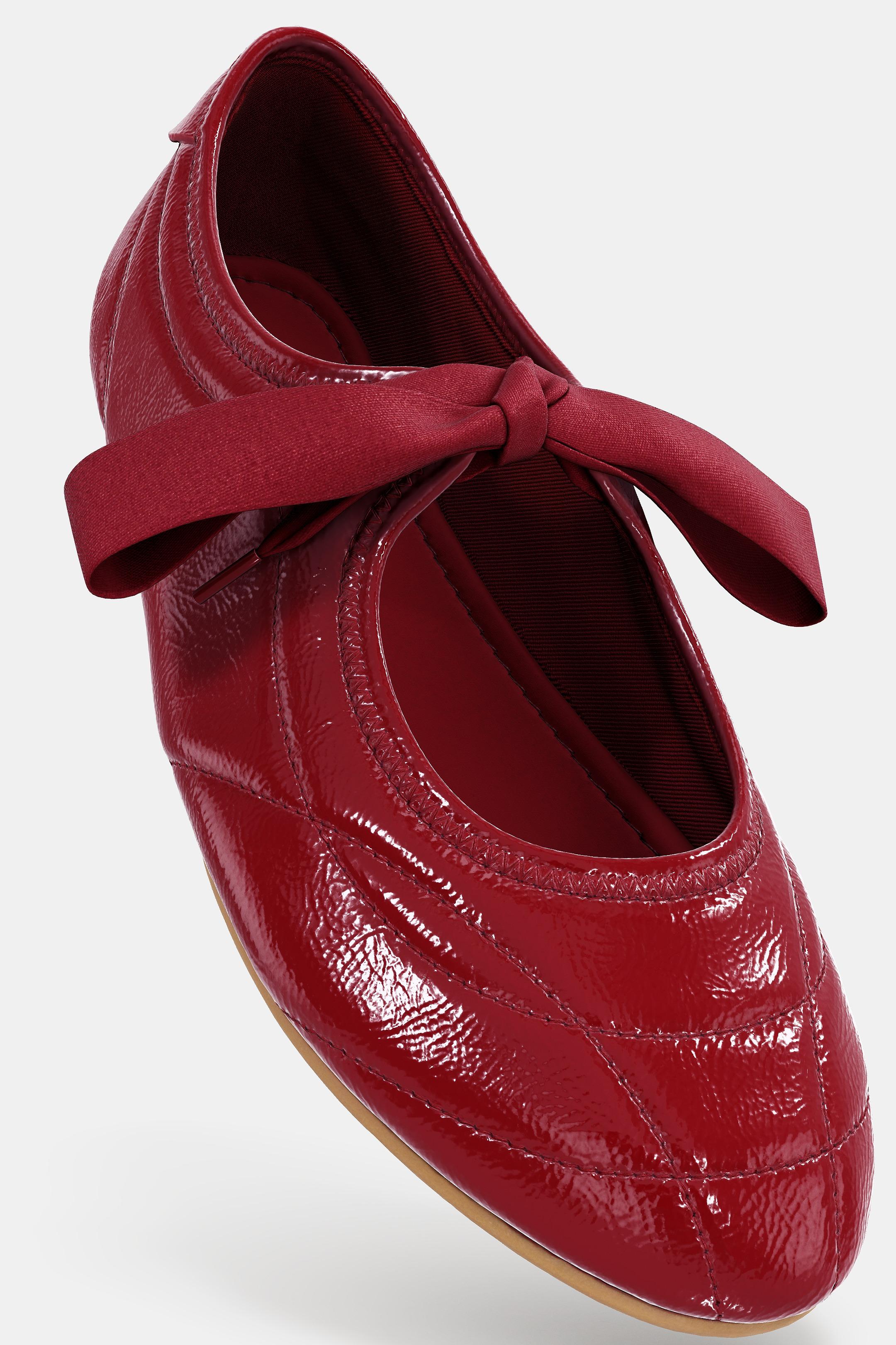 SAPATILHA ESPORTIVA COM LAÇO - Vermelho da Zara