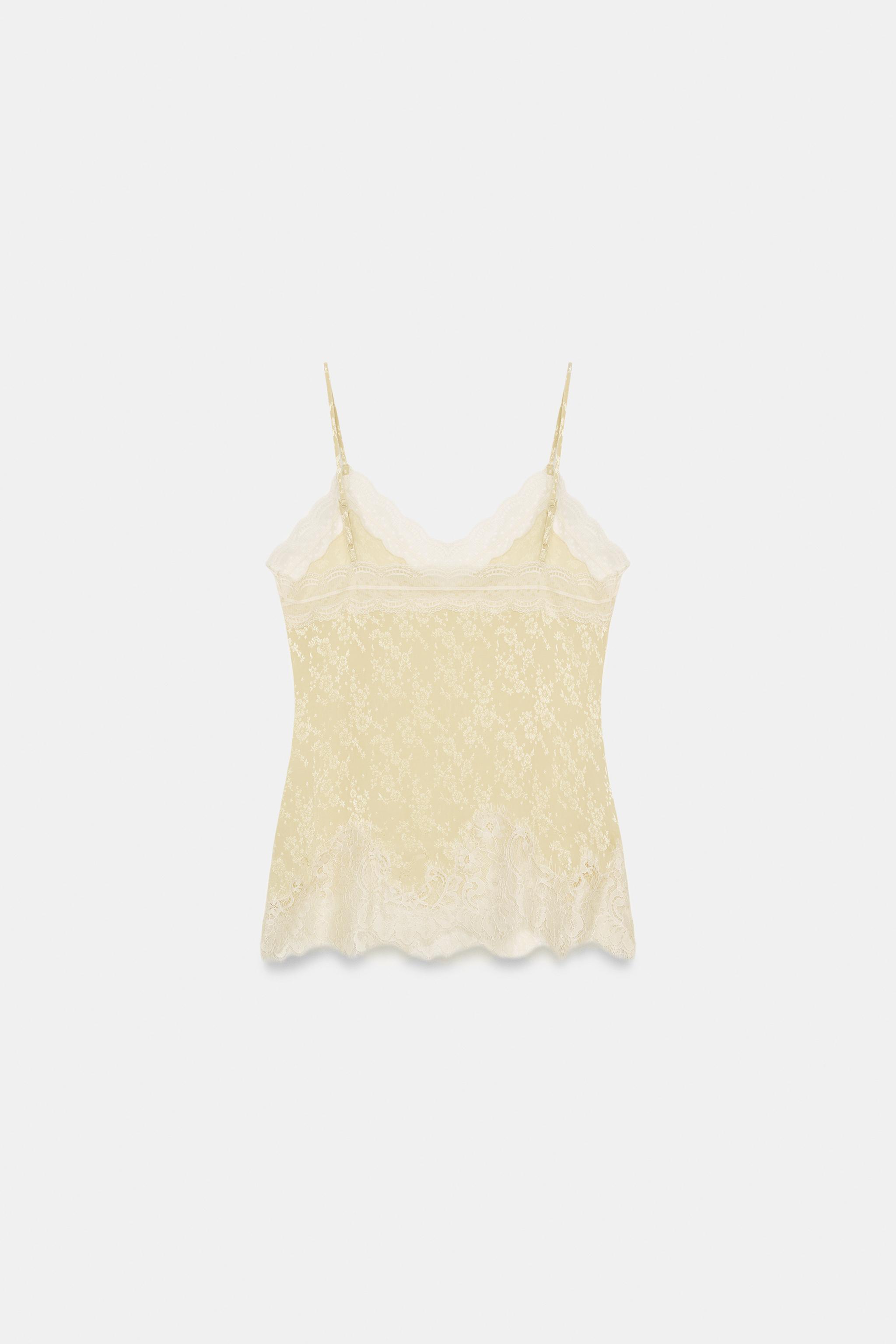 ZW COLLECTION JACQUARD LACE TOP