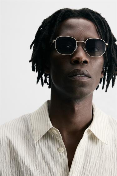 METAL SUNGLASSES - Silver by Zara - Image 0