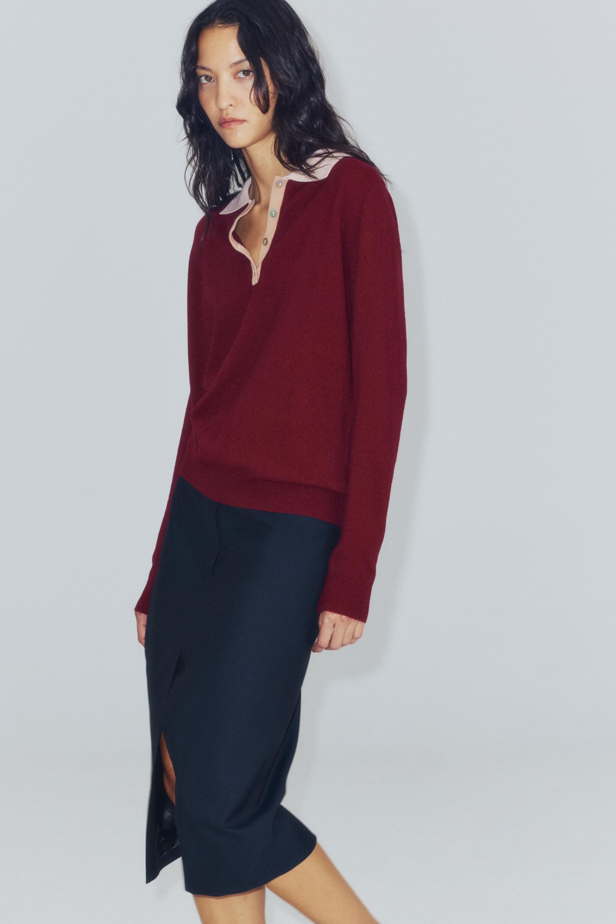 POLO EN MAILLE COMBINÉ