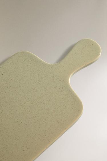 STONEWARE CHOPPING BOARD - GREENISH by Zara - Image 1