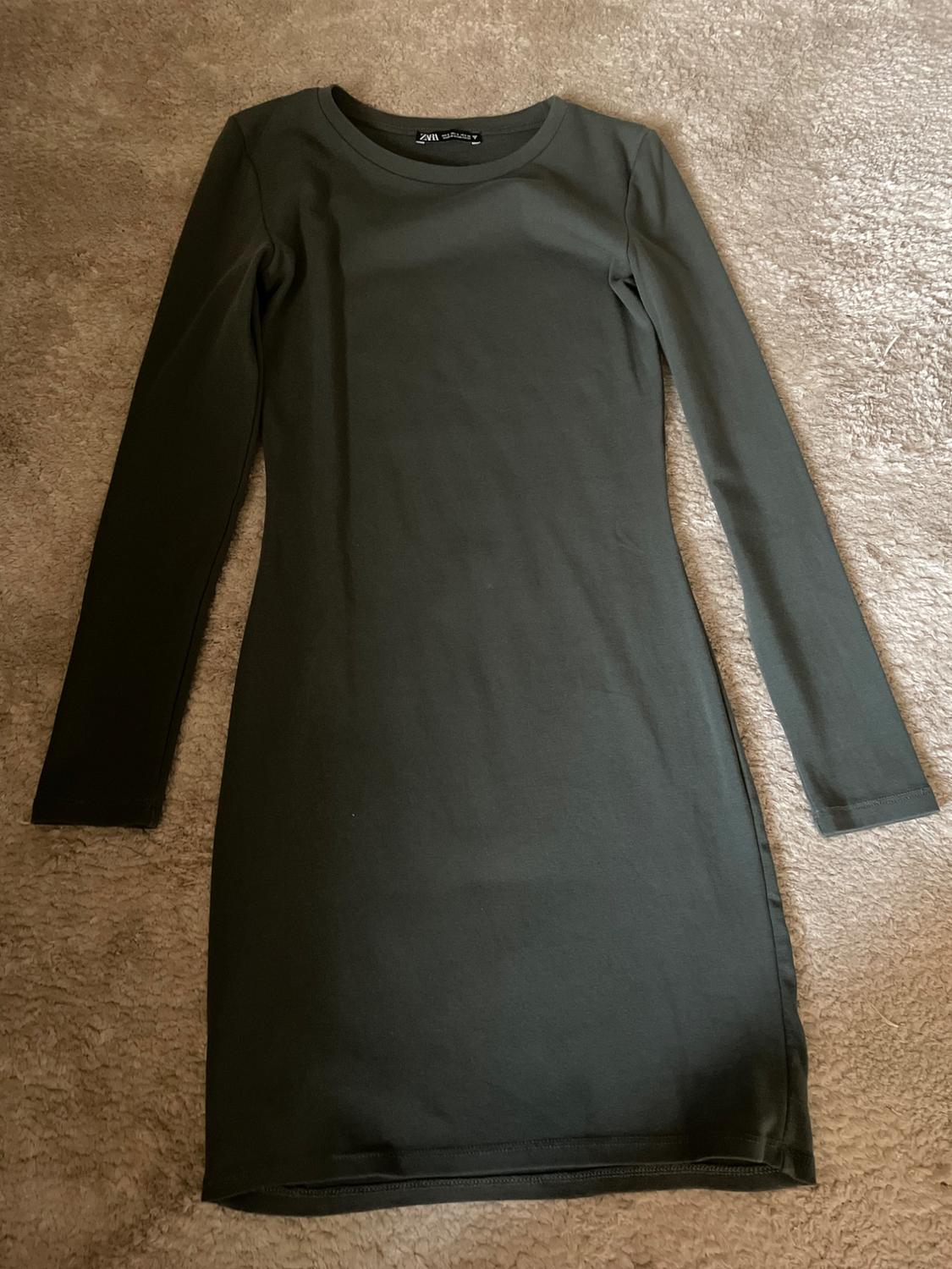 VESTITO MINI ATTILLATO MANICHE LUNGHE - Image 2