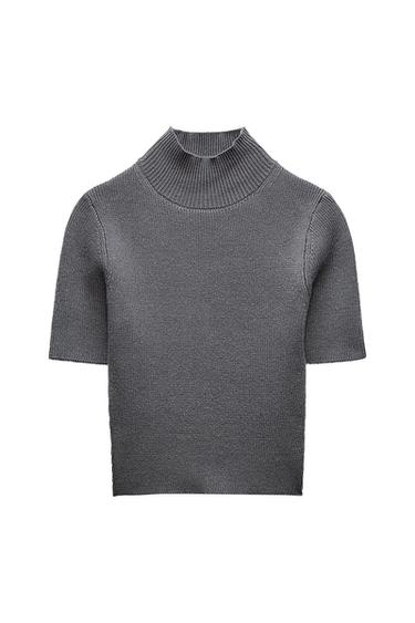 RIBBED KNIT TOP