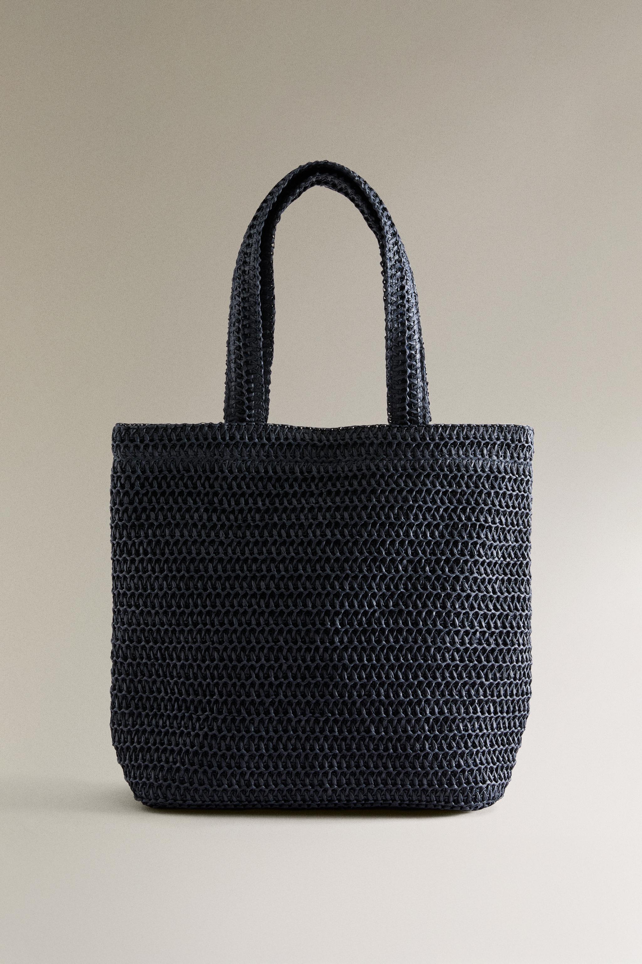匿名配送　ZARA HOME ブラウン　ペーパートートバッグ　カゴバッグ m73535681255_1.jpg?1743922139