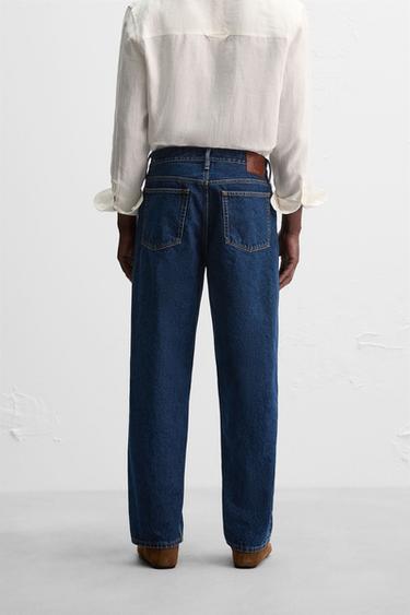 LIMITED EDITION RELAXED STRAIGHT-LEG JEANS - Blue by Zara - Image 2