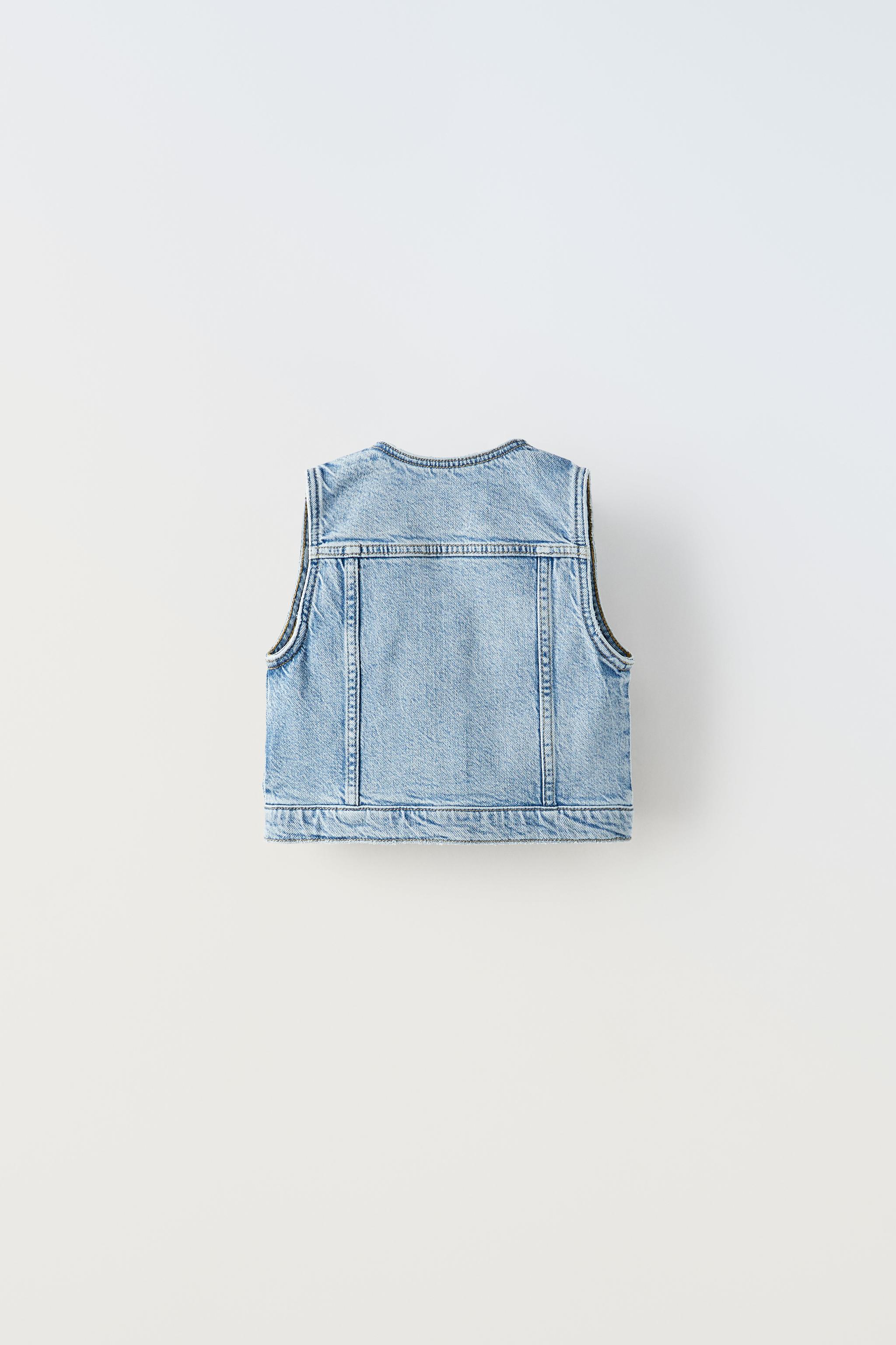 DENIM VEST - Blue | ZARA United States