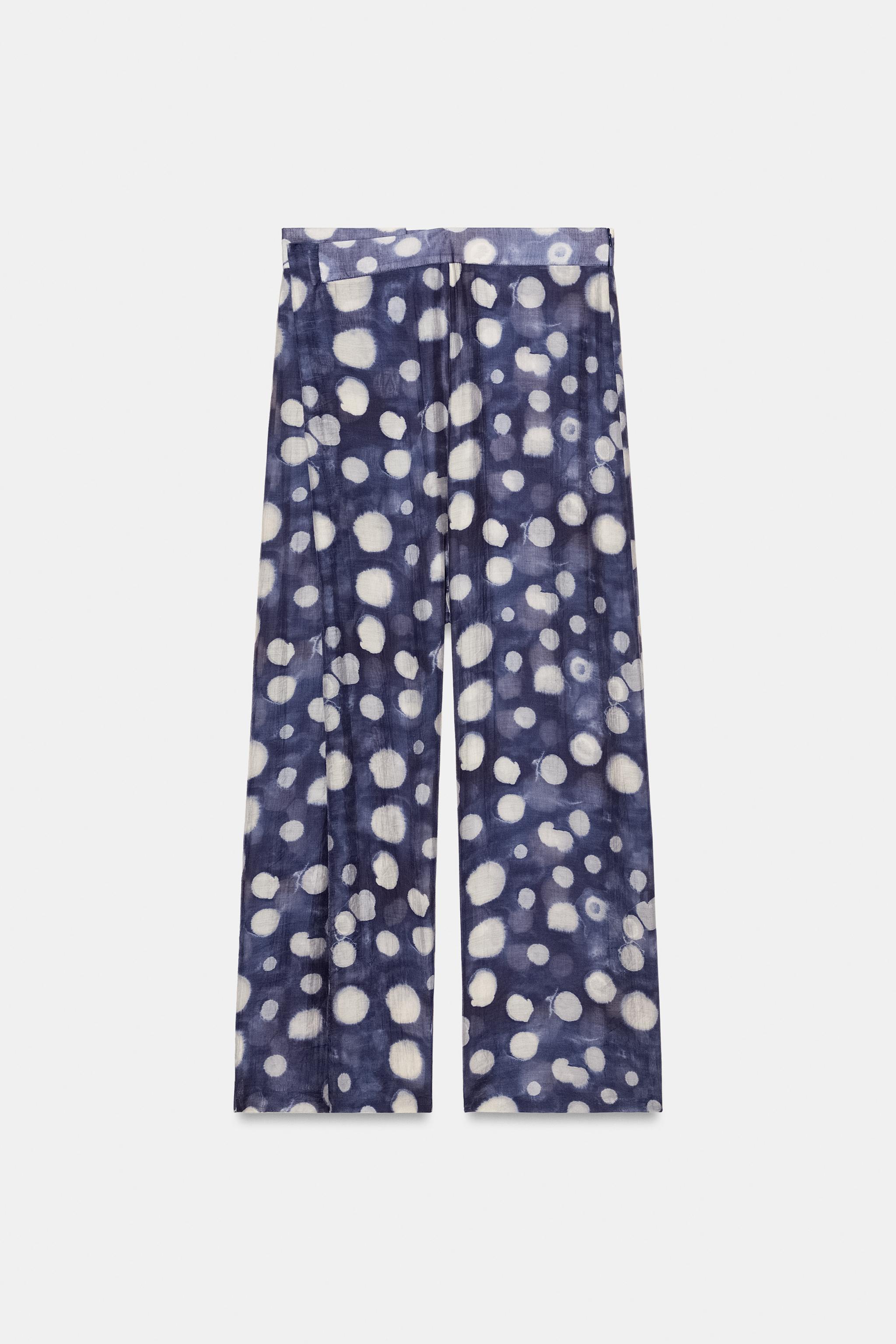 PANTALON À POIS ZW COLLECTION