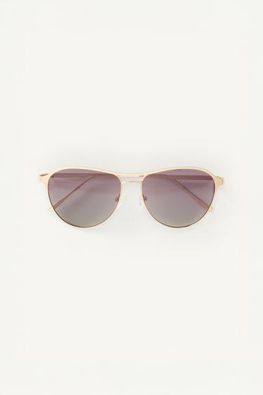 LIMITED EDITION AVIATOR SUNGLASSES - Gold by Zara
