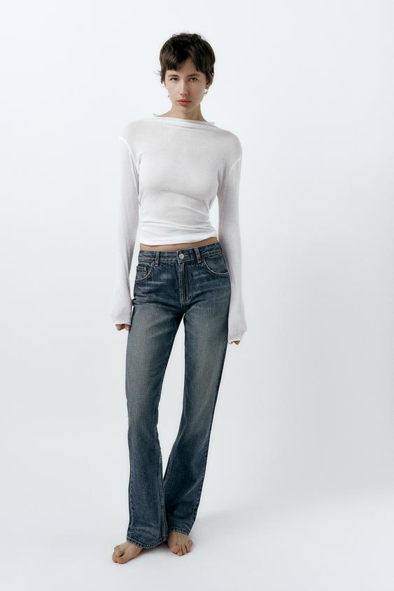TRF BOOTCUT MID-RISE JEANS