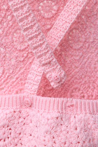 BODY FLEURS CROCHET UNI - Rose de Zara - Image 3