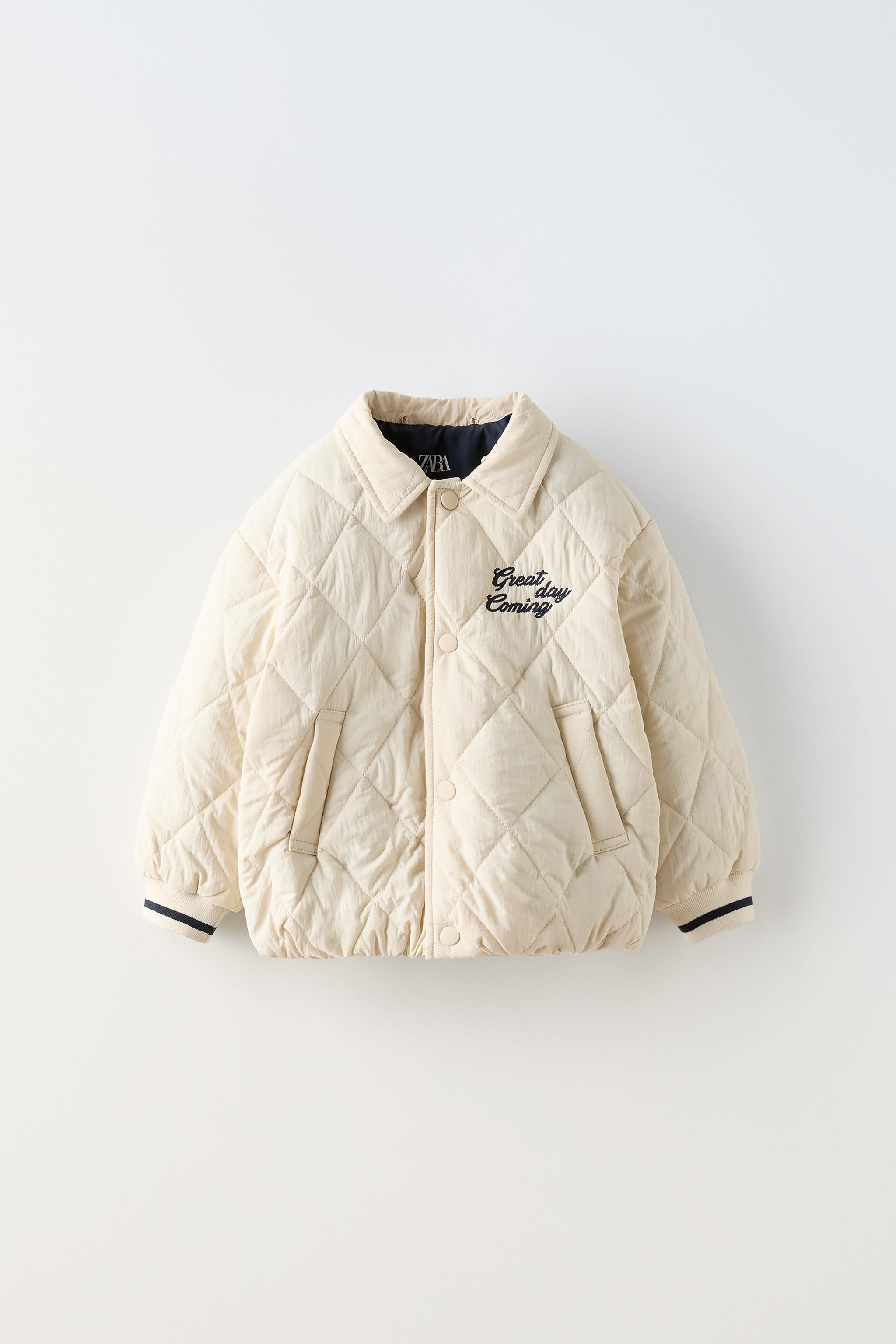 ZARA BABY ボアフリース リバーシブルジャケット 話せ