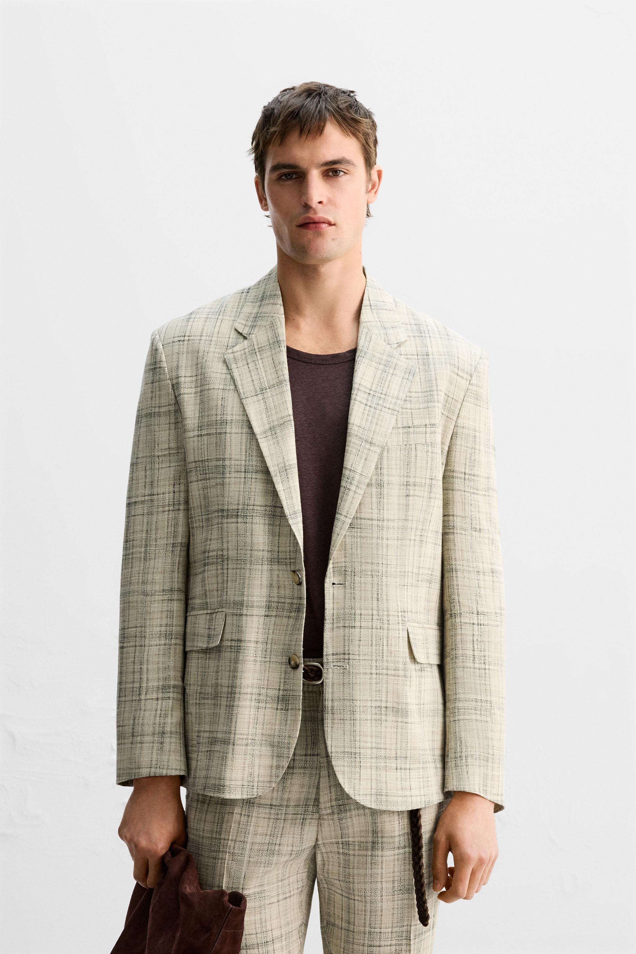 BLAZER COSTUME À CARREAUX ÉDITION LIMITÉE