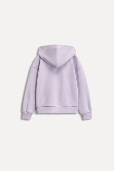 1/2-6 ANS/ SWEAT ZIPPÉ ÉTIQUETTE 50TH ANNIVERSARY - Lilas de Zara - Image 1