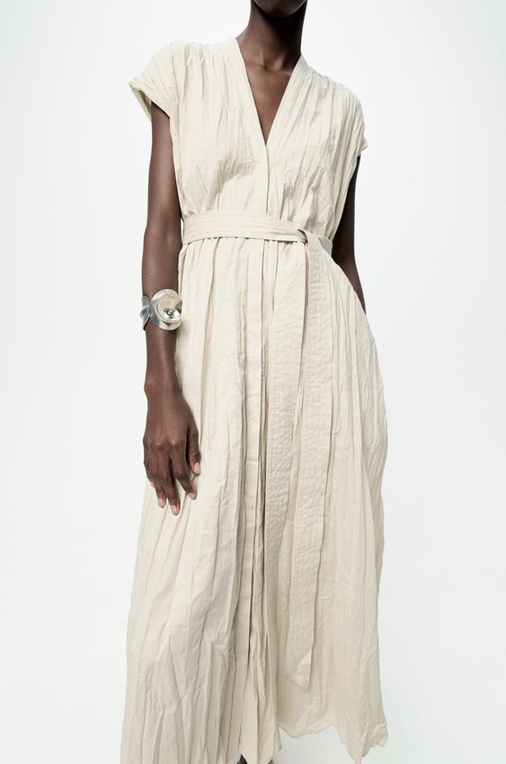 ZARA NEW WOMAN LONG SLIP DRESS WITH TOP - LIMITED EDITION XS-XL 3257/170