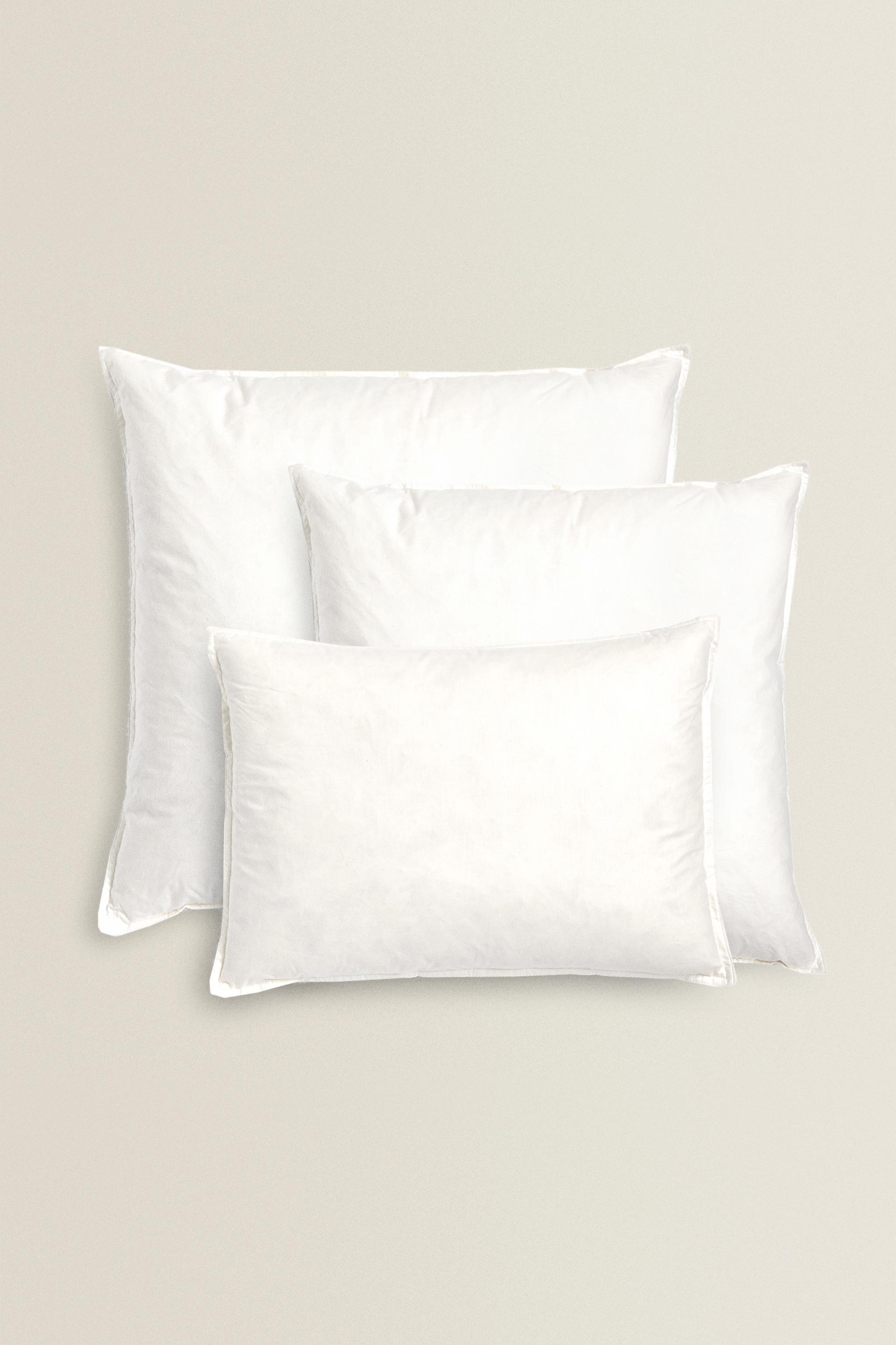 White feather cushion outlet cover