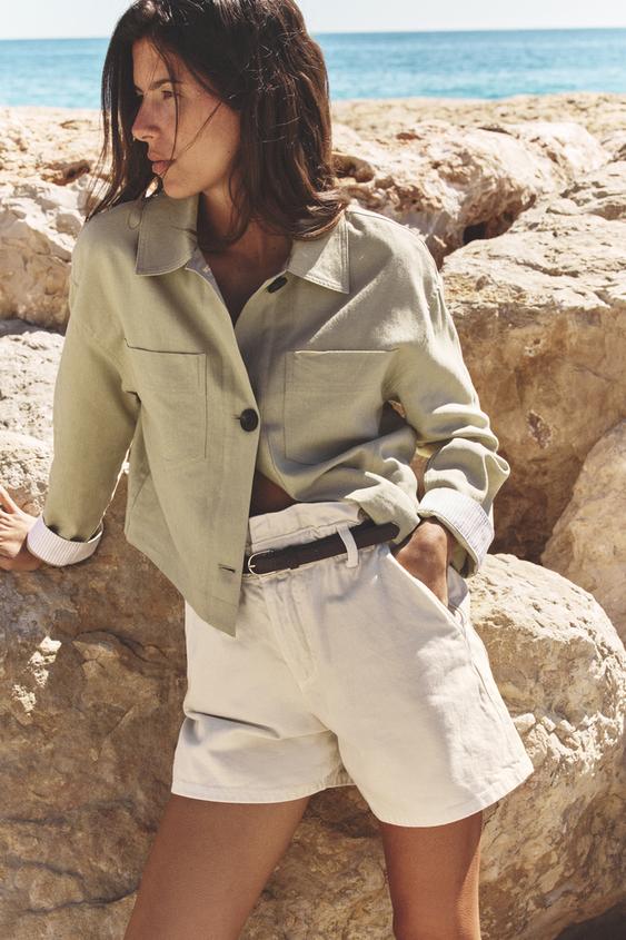 Kleinanzeigen Zara Hemdjacke Zara Damen Zara Kariertes Overshirt