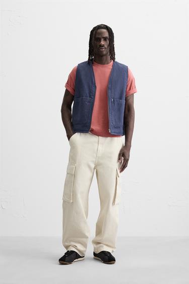 RELAXED-FIT-WESTE - Blau von Zara - Bild 0