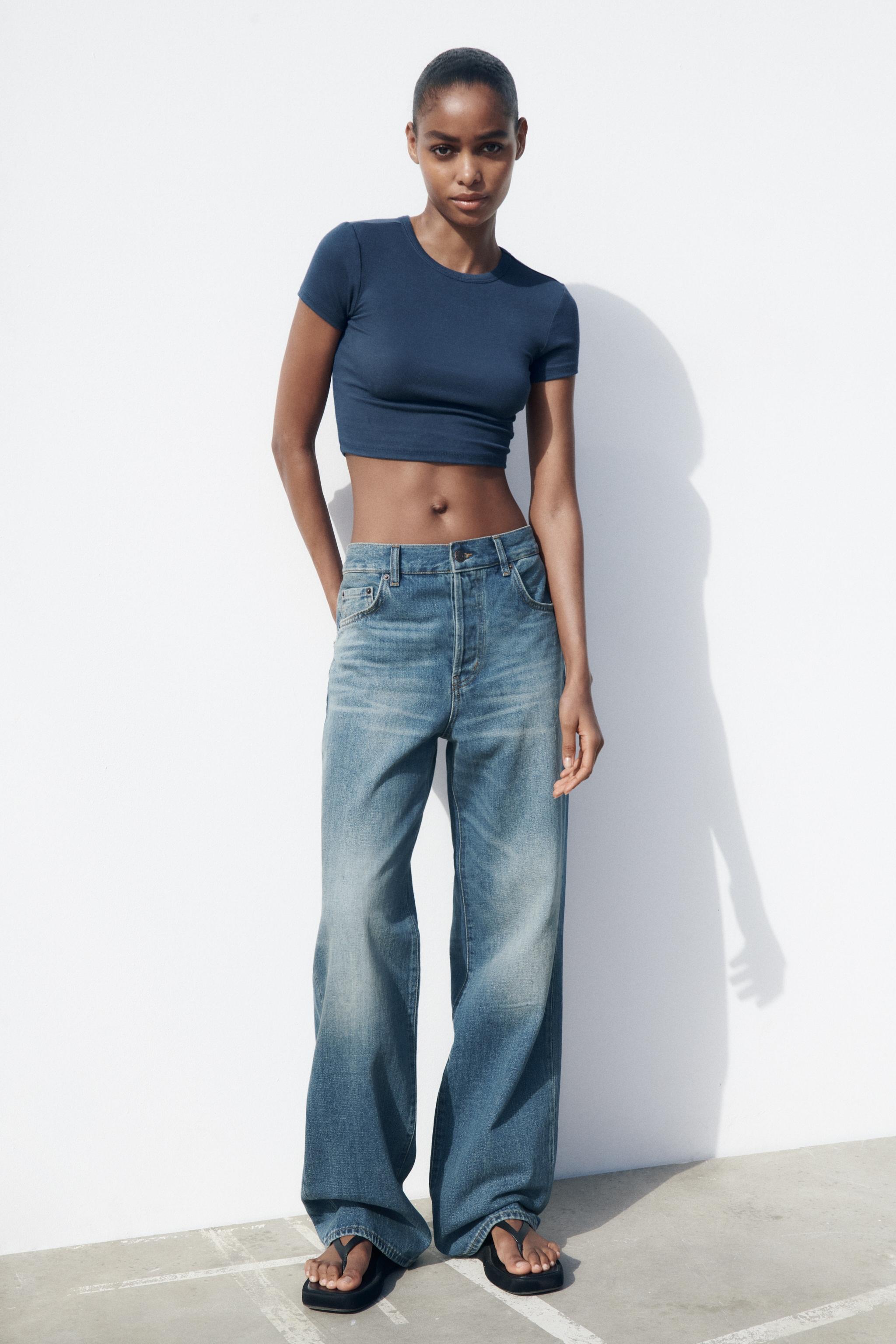 Zara top best sale cropped tirantes