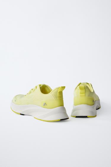 SPORTY TRAINERS - Yellow by Zara - Image 6