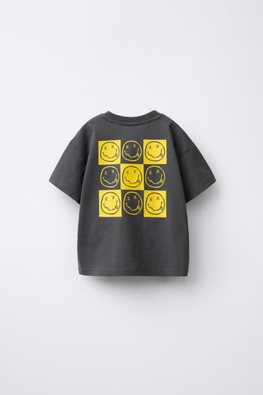 CAMISETA ESTAMPADO NIRVANA ® - Gris antracita de Zara