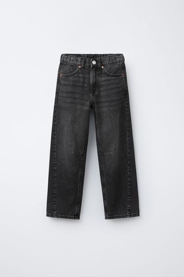 QUẦN JEANS BAGGY - Màu đen từ Zara