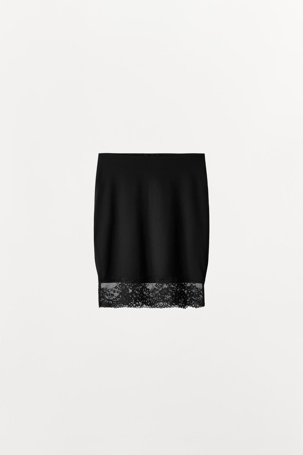 NYLON LACE LINING SKIRT - image 2