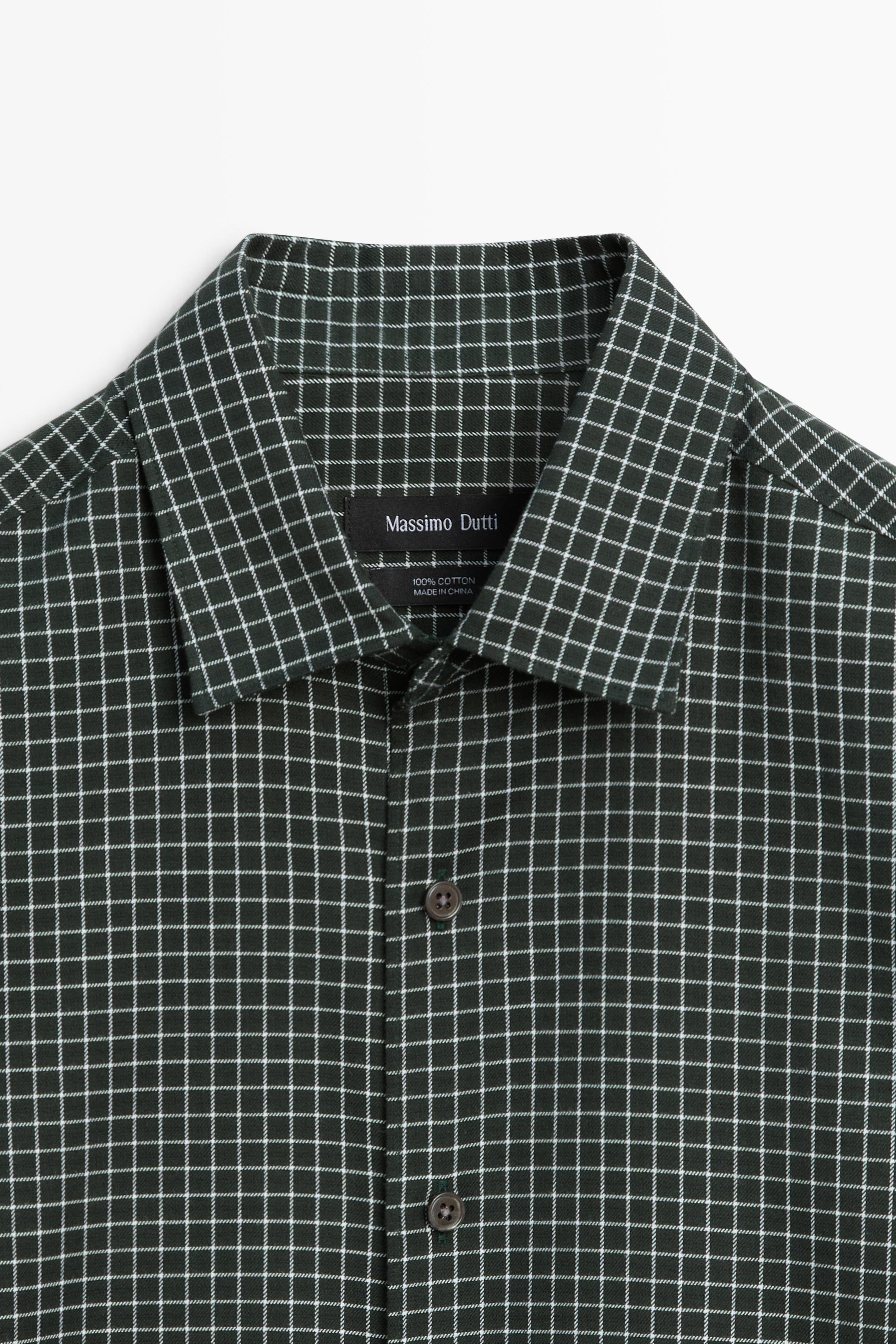 100% cotton regular fit shirt
