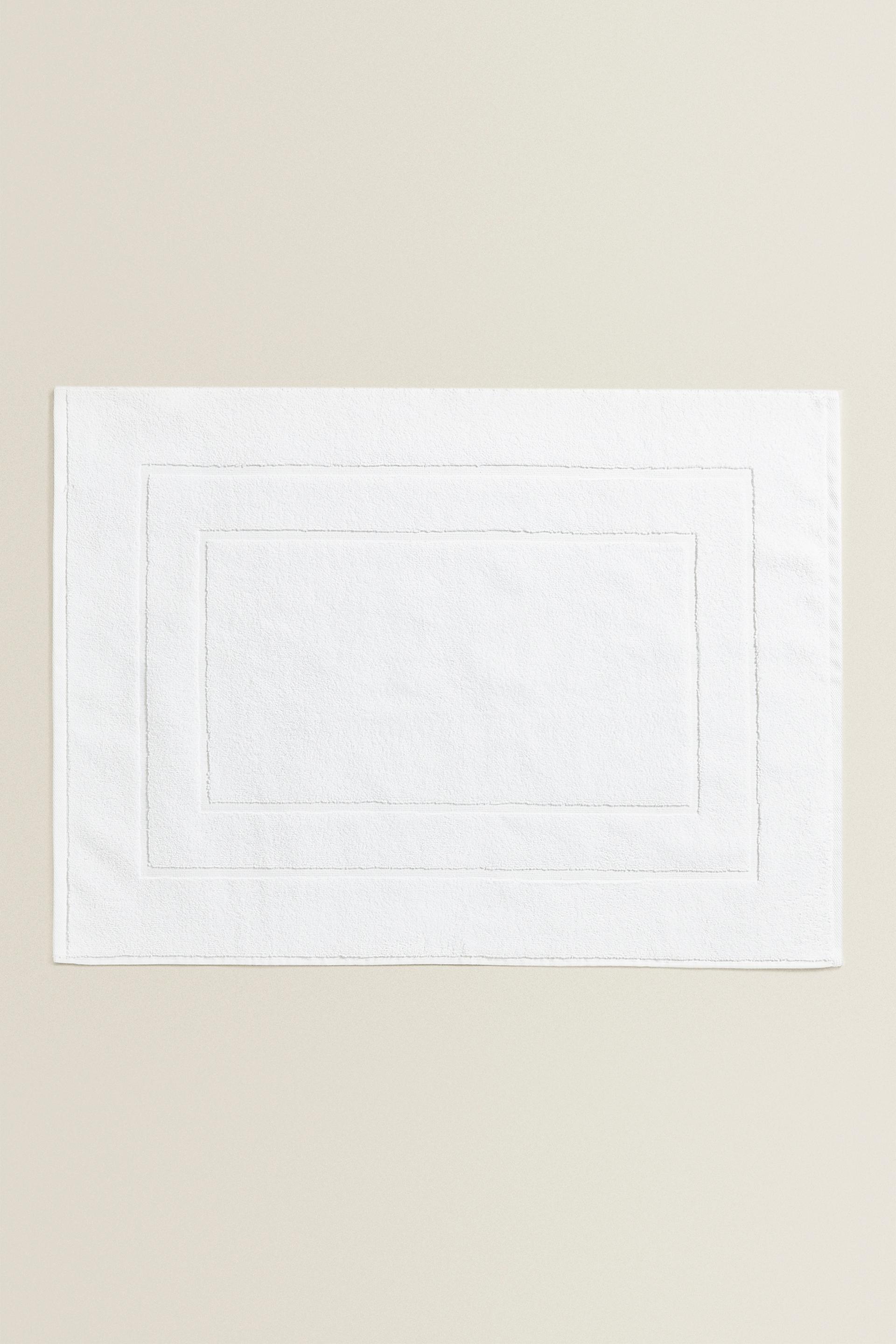 COTTON BATH MAT White ZARA United States