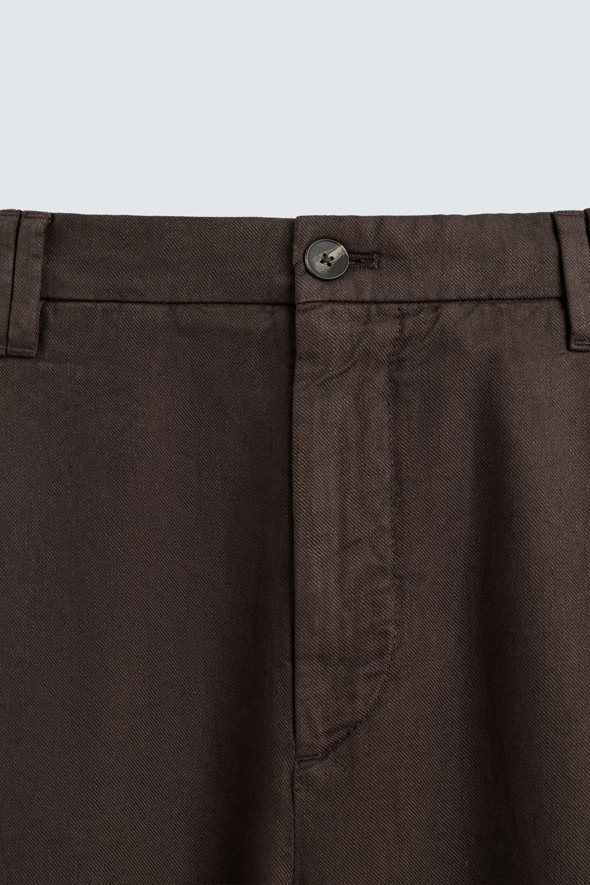 FLOWY PLEATED PANTS