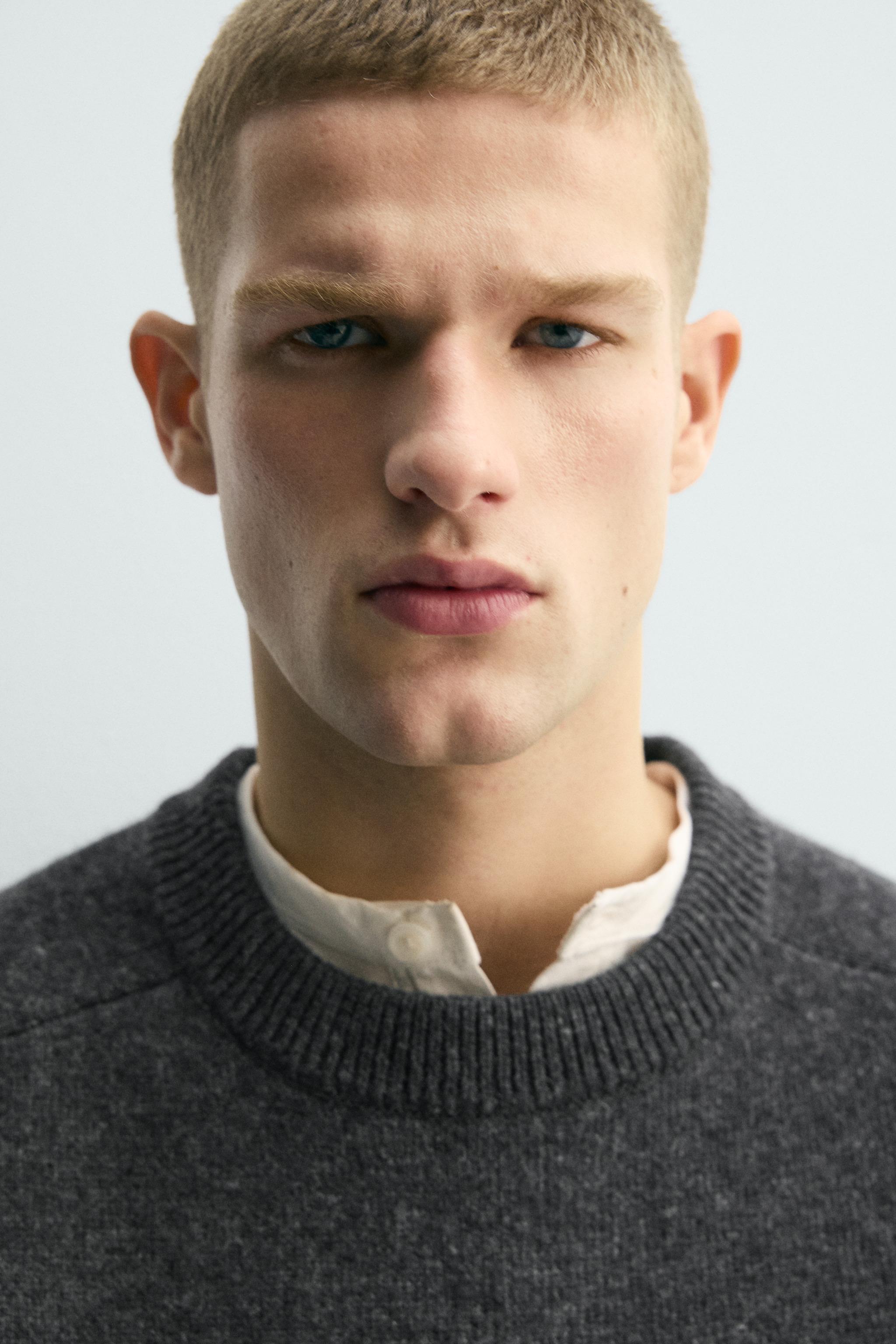 DOUBLE-FACED WOOL JUMPER