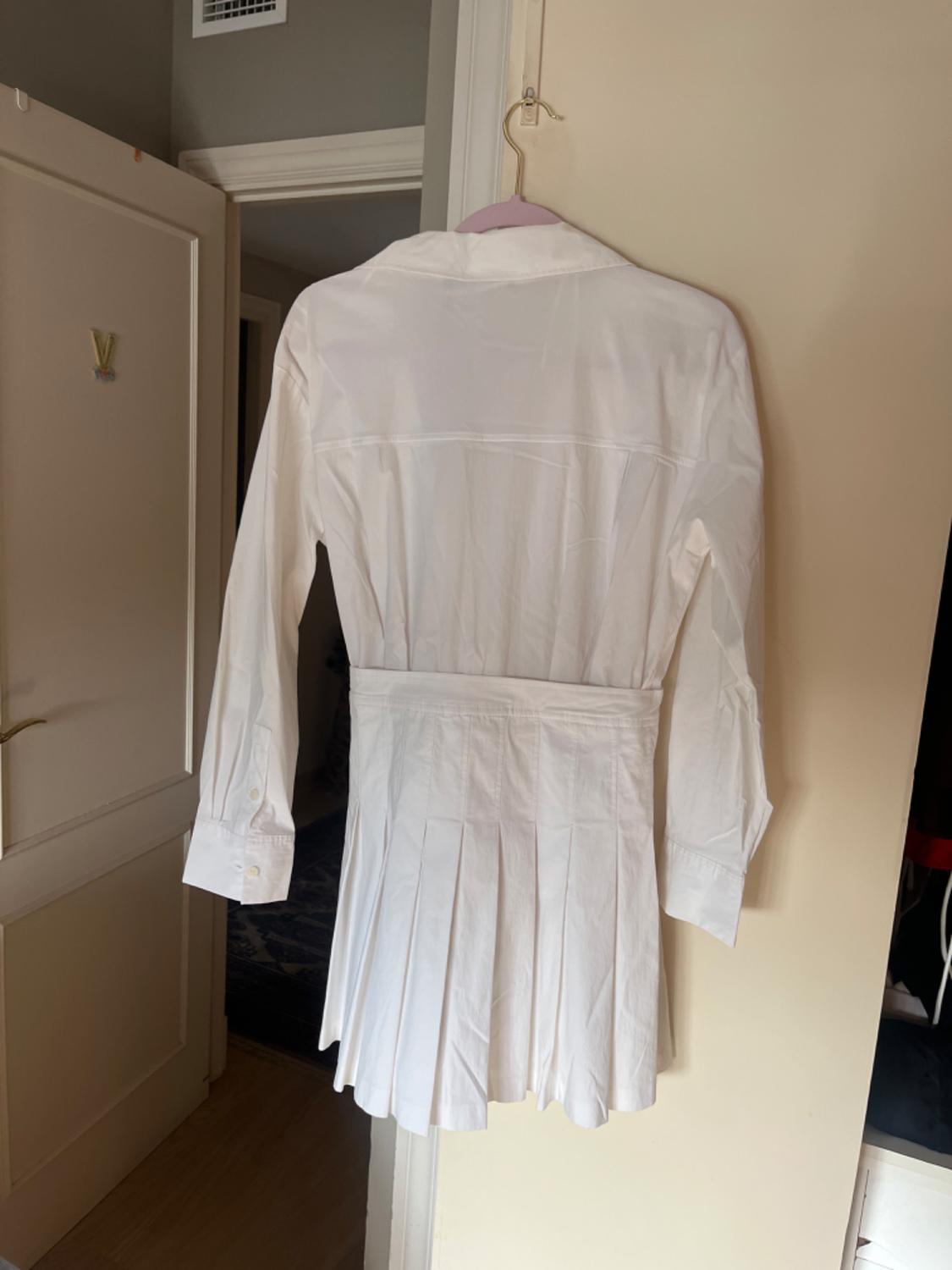 STRETCH POPLIN PLAYSUIT DRESS - Image 2